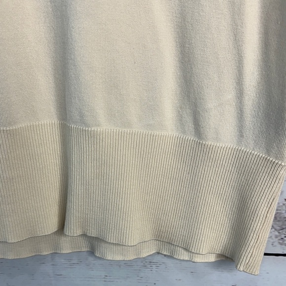 August Silk Cream Ruffle Sleeve Blouse - Picture 4 of 5